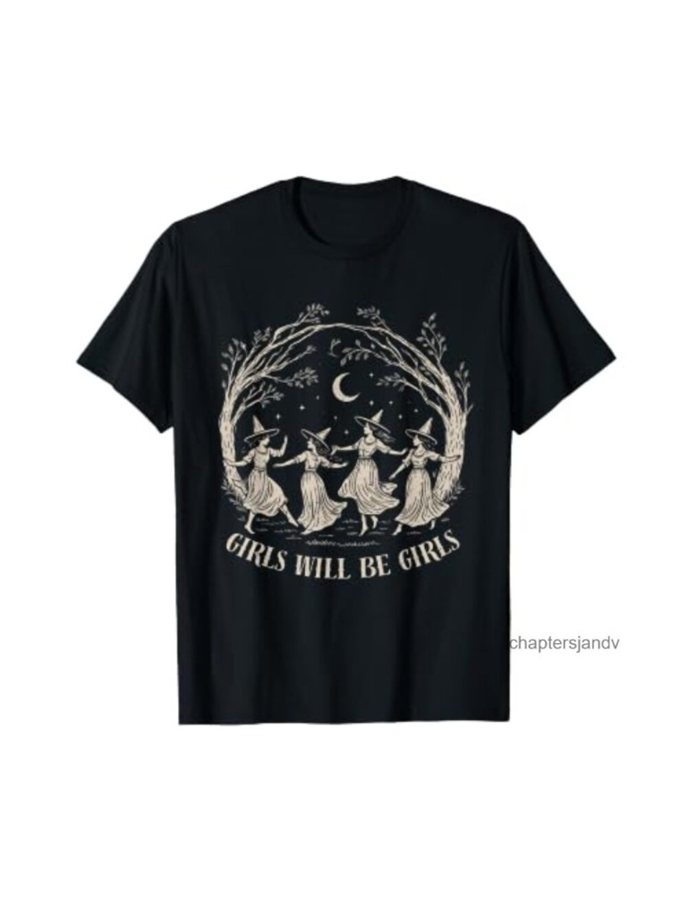 Witchy Spooky Season Halloween Graphic Tee Classic Fit